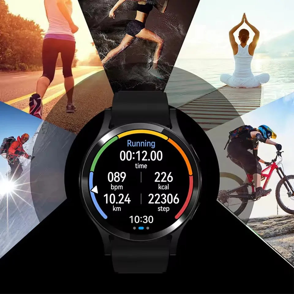 Pro nuevas mujeres delicadeza Bluetooth llamada reloj inteligente seguimiento de salud Bluetooth llamada despertador relojes inteligentes hombres Smartwatch deportes