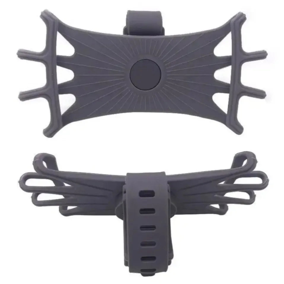Soporte Universal para Teléfono Móvil de Bicicleta, Rotación de 360 Grados, Soporte de Silicona para GPS, Soporte para Cochecito de Bebé, Soporte para Manillar de Motocicleta