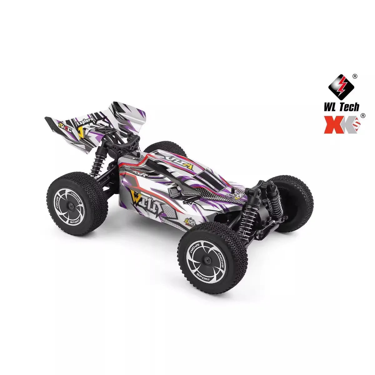 Coche RC 1/14, 35 KM/H, Motor 390, 4WD, Alta Velocidad Todoterreno