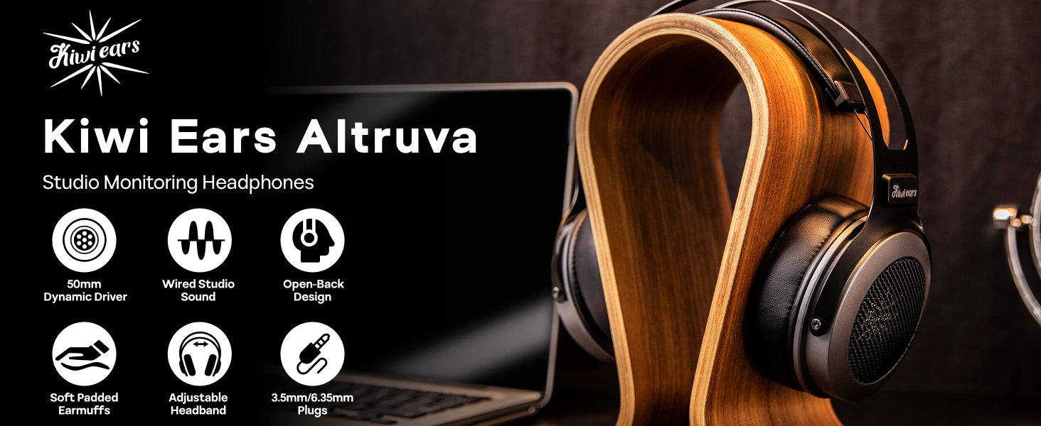 Auriculares Kiwi Ears Altruva Hi-Fi Open Back 50mm