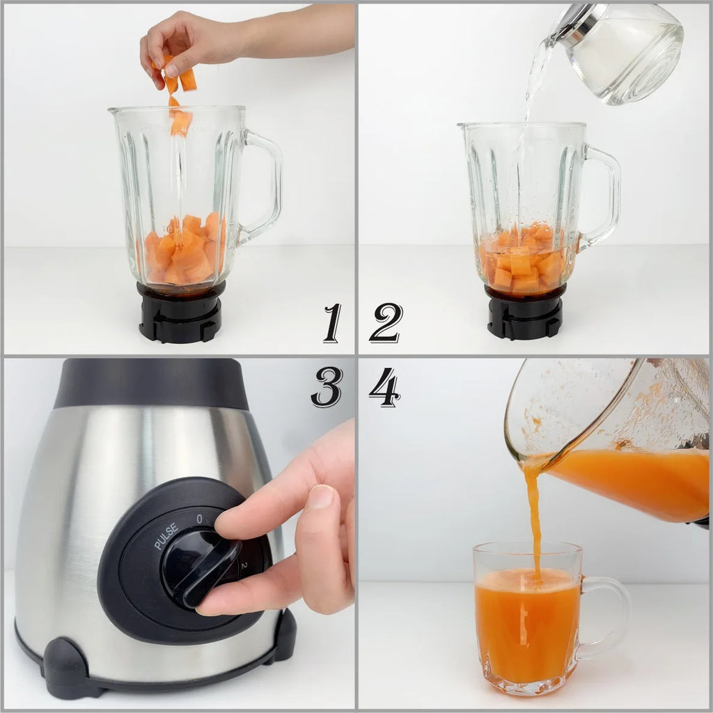 Exprimidor Multifuncional Automático con Función Leche de Soya