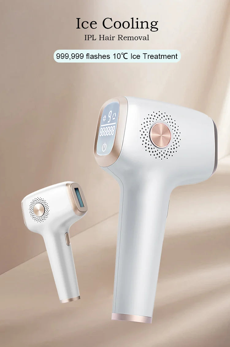 Depiladora IPL con Enfriamiento por Hielo