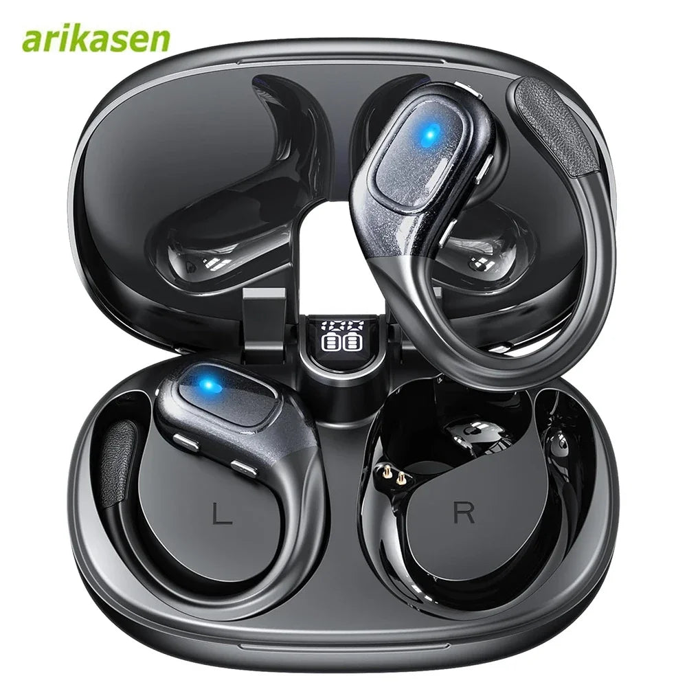 Auriculares TWS LED Resistentes al Agua Deportivos