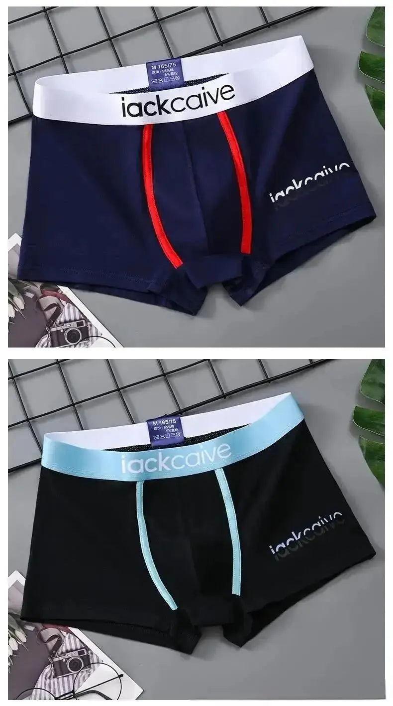 1/3 Uds XL-3XL bragas masculinas ropa interior de algodón para hombres Boxers Boxer transpirable calzoncillos estampados pantalones cortos cómodos ropa interior para hombres