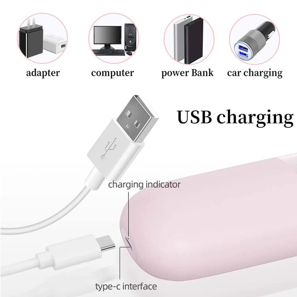 Mini Afeitadora Eléctrica Portátil para Mujer, Bikini y Cuerpo