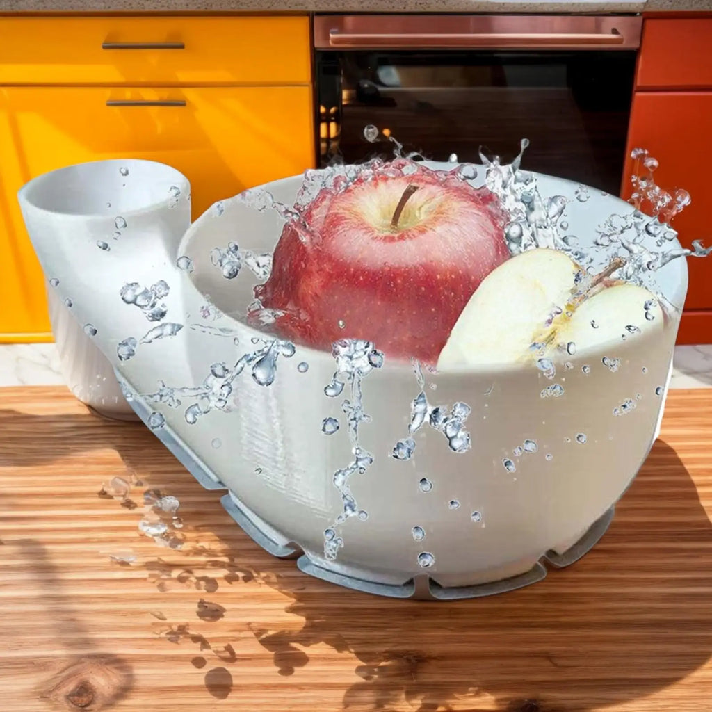 Cuenco portátil para lavar frutas, Spinner multiusos para lavar alimentos, cesta para lavar frutas y verduras, para el hogar, cocina, pícnic al aire libre