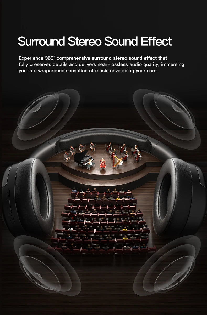 EOENKK SY-T8 Auriculares Bluetooth 5.4 Baja Latencia