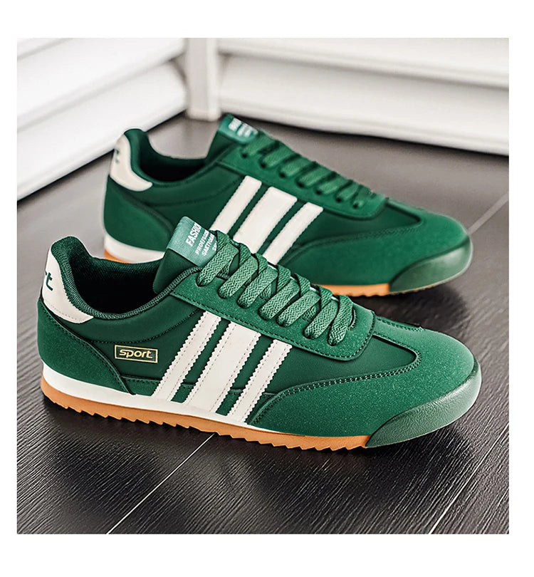 Zapatos Ligeros Estilo Forrest Gump para Hombre, Zapatillas Antideslizantes con Superficie Suave, Zapatos Casuales Retro Versátiles