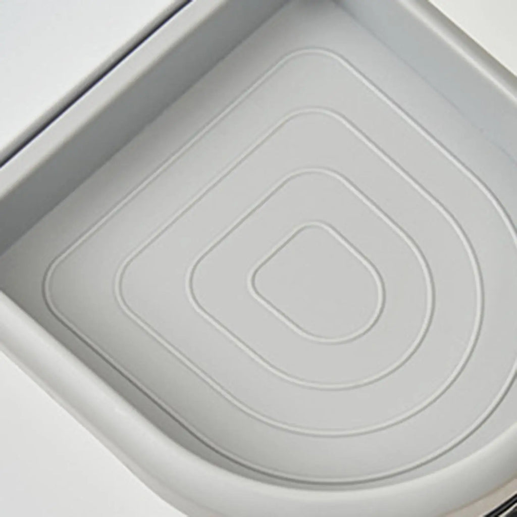 Cubo de basura nórdico para baño, cubo de basura Simple, fino y estrecho de 10L, papelera de cocina para oficina, estudio, hogar, sala de estar, garaje