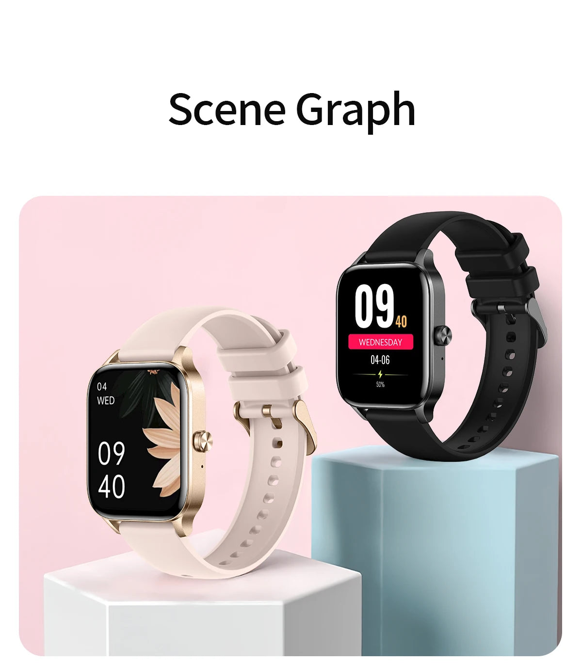 LIGE Reloj Inteligente Mujer HD 1.85 Bluetooth