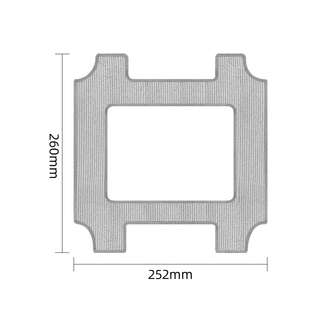 Paño de limpieza para Ecovacs Winbot (W2s Omni / W2S / Max), almohadillas de limpieza lavables de microfibra, accesorios para robot limpiador de ventanas