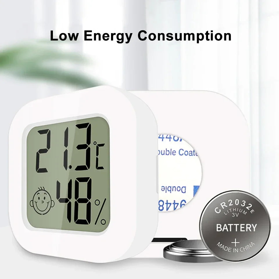 Termómetro Digital LCD con Higrómetro para el Hogar