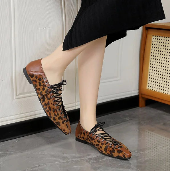 Zapatillas Deportivas para Mujer, Ligeras, Transpirables, con Cordones, Punta en Pico, Estilo Retro Casual para Uso Diario y Estilo Urbano