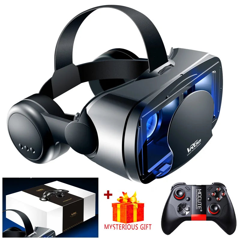 Gafas de realidad virtual VRG Pro 3D con lentes para smartphone
