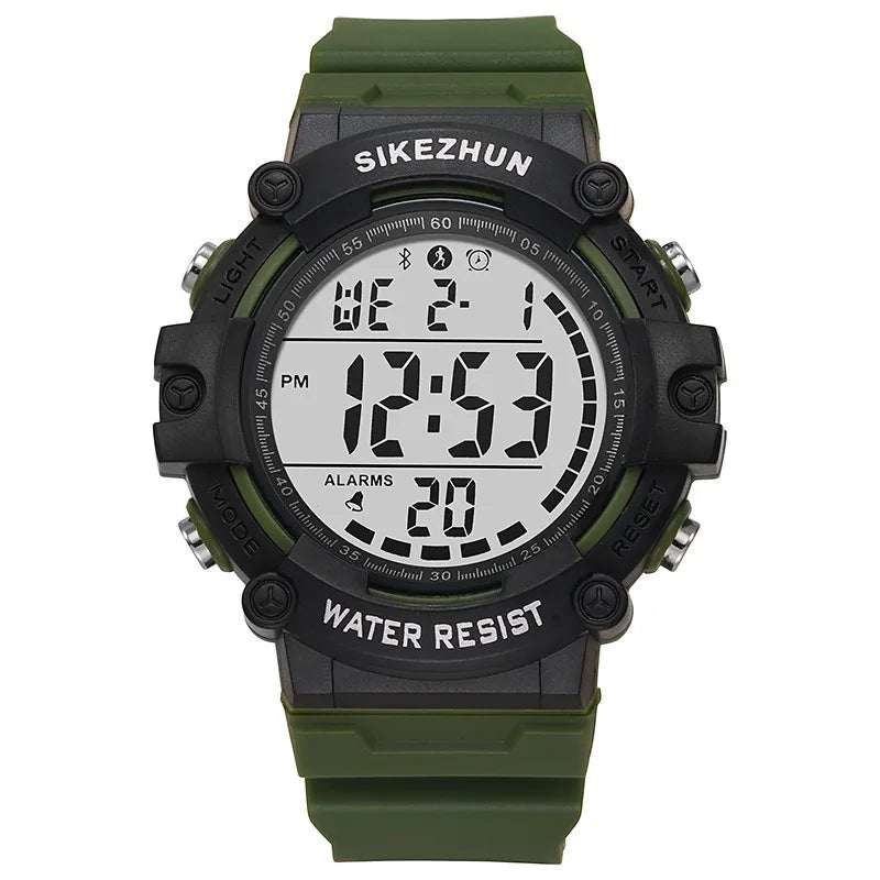 Reloj Digital Deportivo Resistente al Agua Hombre
