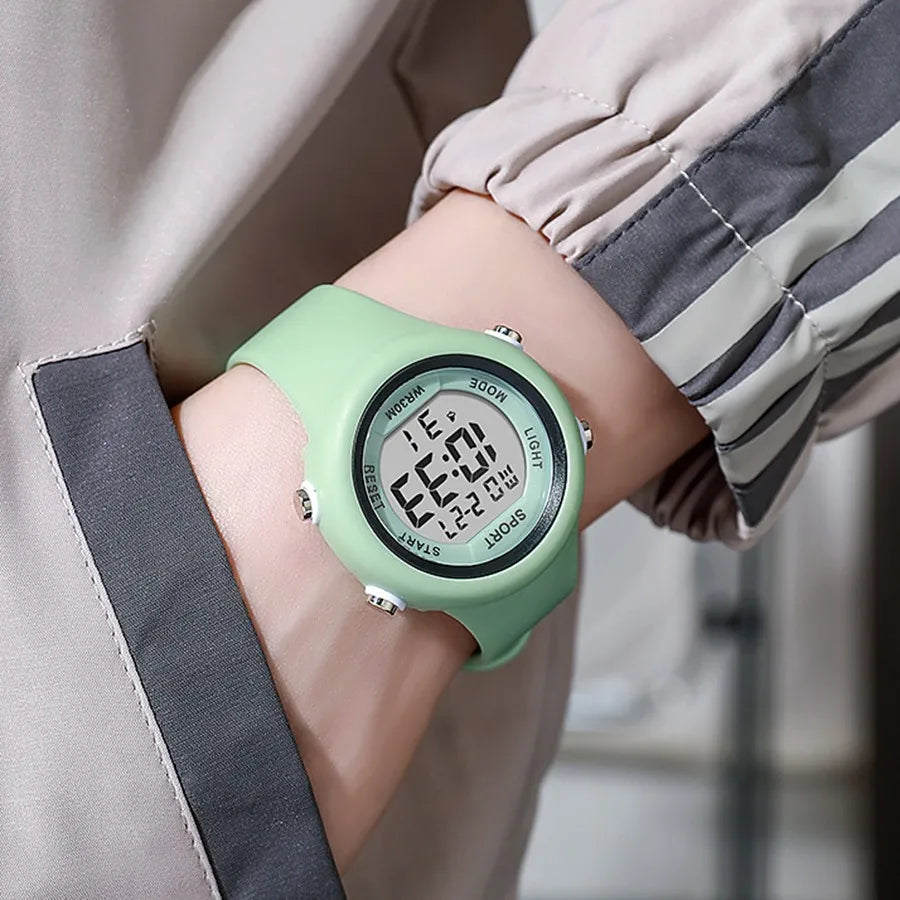 Reloj Multifunción Deportivo Luminoso para Niños