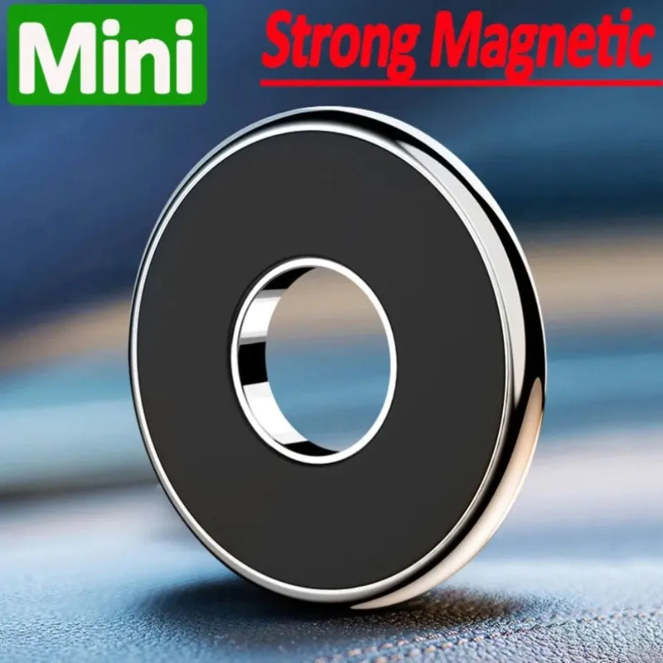 Soporte Magnético para Teléfono de Coche, Soporte Multifuncional de Metal Adhesivo para el Tablero, Soporte de Navegación Manos Libres, Accesorio para Auto