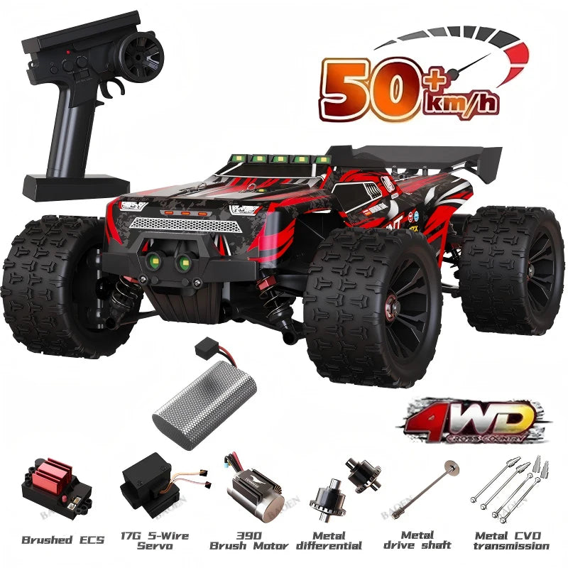 SCY9522PRO 85 KM/H coche RC de alta velocidad sin escobillas 4WD todoterreno coche de Control remoto 1:16 coches de carreras profesionales SCY9522 50 KM/H