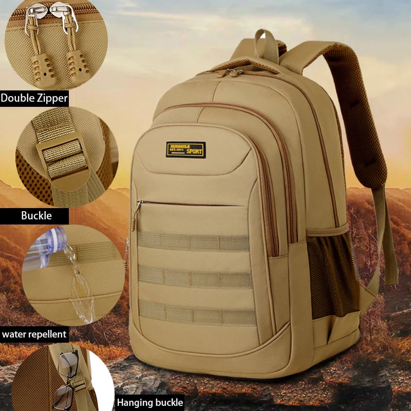 Mochila universal para hombres y mujeres, mochila multiusos para computadora portátil de gran capacidad, mochila de viaje duradera con compartimento de seguridad