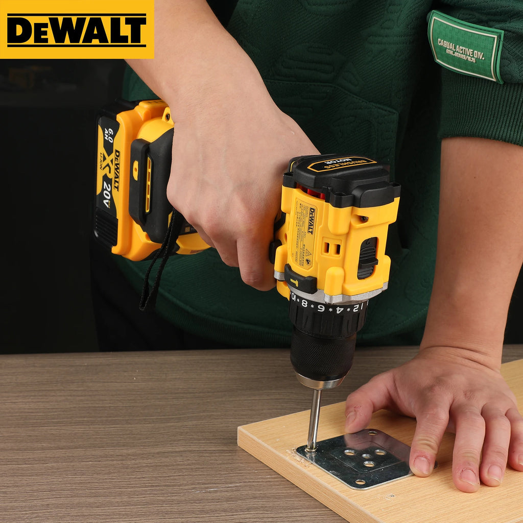 DEWALT DCD805 20V herramientas eléctricas taladro de impacto sin escobillas destornillador eléctrico inalámbrico taladro manual multifunción