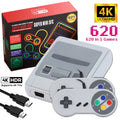 Mini consola de videojuegos Retro SFC621, 4K, HDMI, para SNES Home Came, juego SFC620 integrado con mando con cable, regalos para niños