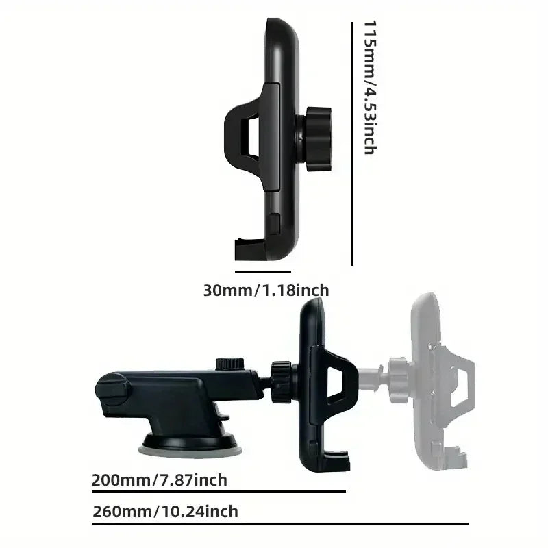Soporte Universal para teléfono de coche, soporte multifuncional para salpicadero, parabrisas, ventilación, ventosa, soporte para teléfono GPS para iPhone, Samsung, Xiaomi