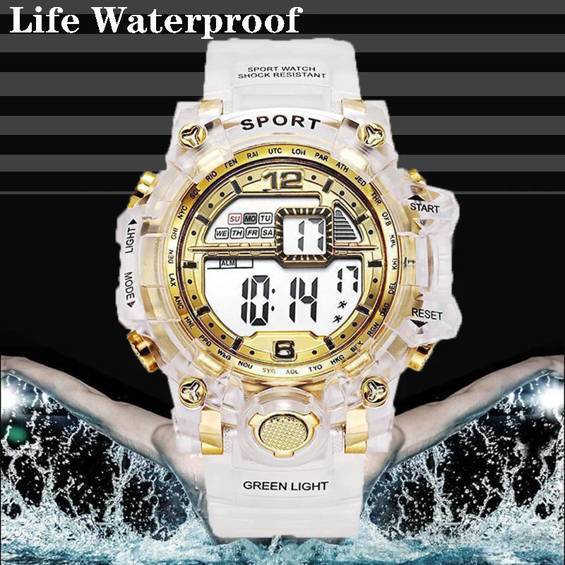 Reloj Digital YIKAZE Deportivo de Lujo para Mujer