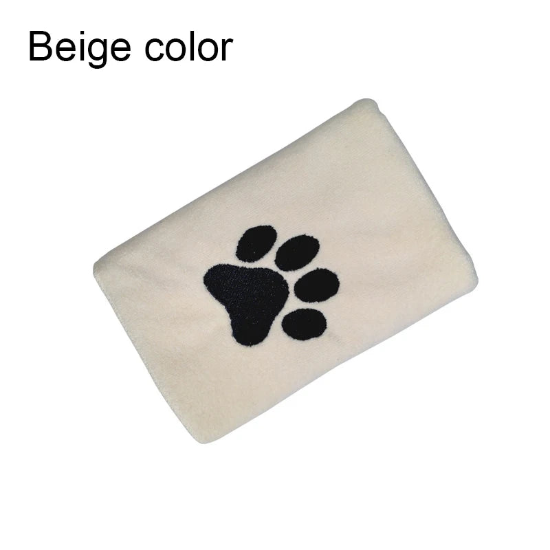 Toalla de Microfibra para Mascotas - Suave, Absorbente y con Bordado