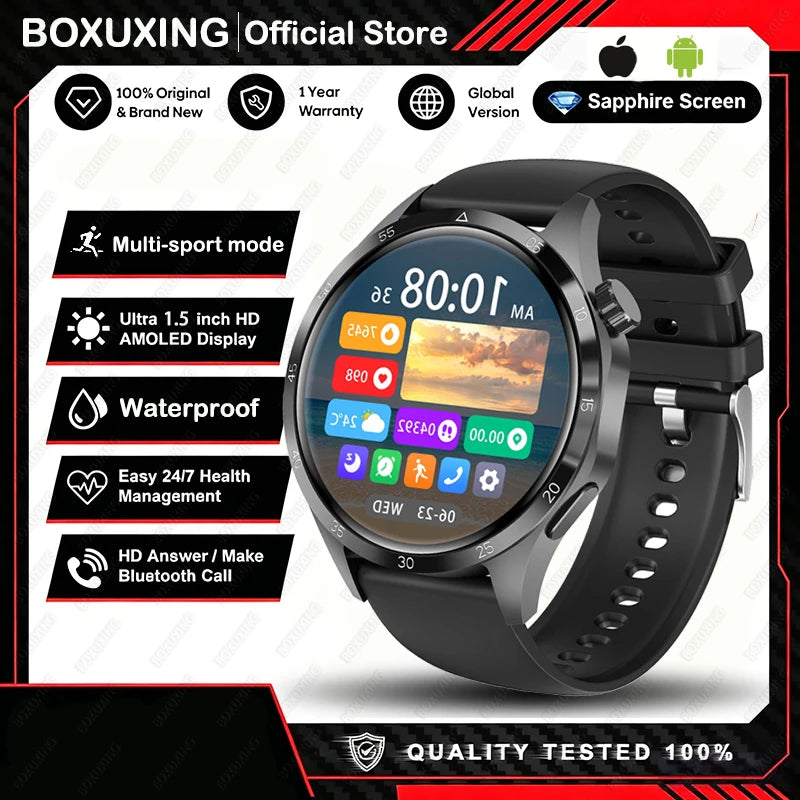 Reloj Inteligente 4 Pro AMOLED Bluetooth