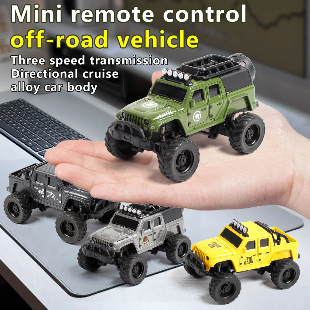 Mini Auto RC 1/64 Crawler Todoterreno con Control App