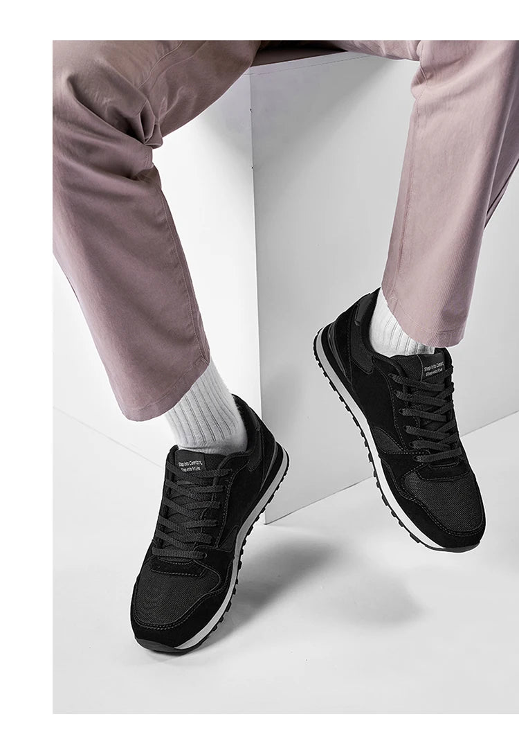 Nuevos zapatos transpirables para correr para hombre, zapatos deportivos flexibles a la moda para parejas, zapatillas antideslizantes para hombre, tenis ligeros para exteriores 40-46