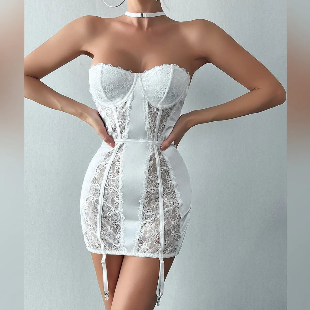 Conjunto de Sujetador Sexy y Ropa Interior para Mujer