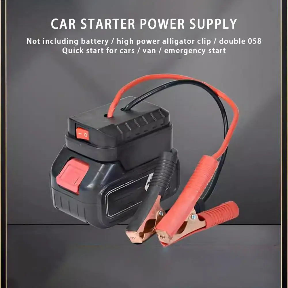 Arrancador de Batería Portátil para Auto con 2 Puertos USB