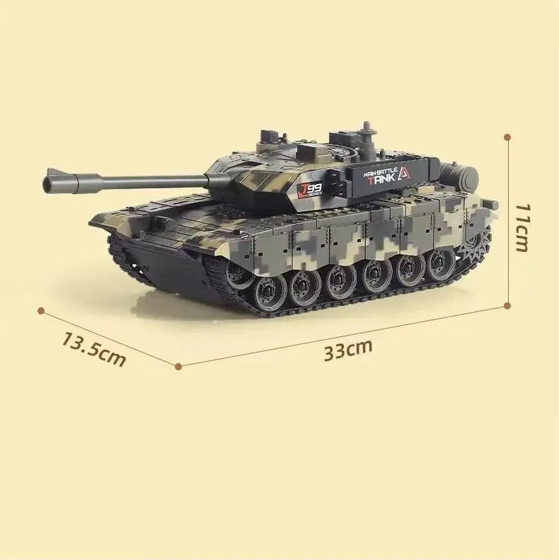 Tanque Teledirigido RC con Orugas 2.4G para Niños