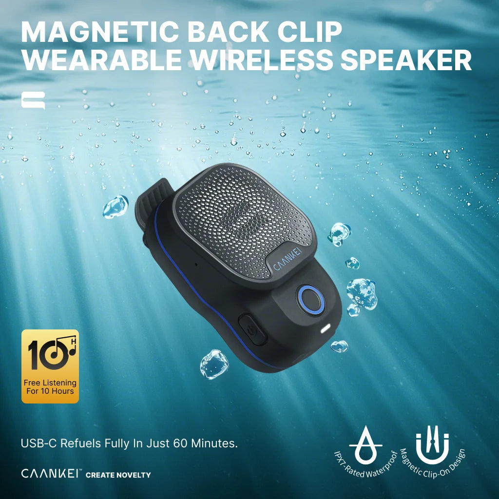 Altavoz Bluetooth portátil IPX7 altavoces portátiles impermeables deporte al aire libre micrófono con Clip altavoz llamadas/música Mini caja de sonido