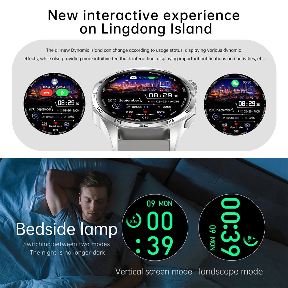 Reloj Inteligente 5 Pro con AMOLED, GPS, NFC, Brújula y Llamadas Bluetooth