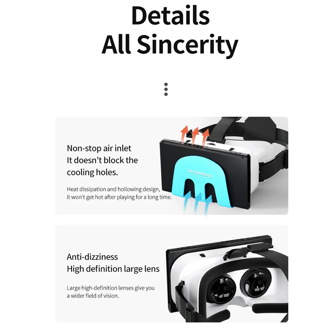 Shinecon G11 VR para Nintendo Switch y OLED 3D, gafas de realidad Virtual, dispositivos de auriculares, lentes de casco, accesorios para juegos