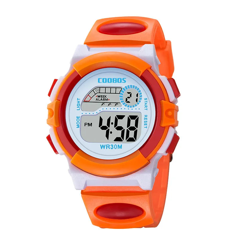 Nuevo reloj militar para niño, niño, niña, deporte, relojes digitales para niños, alarma, fecha, relojes luminosos impermeables, reloj electrónico para estudiantes