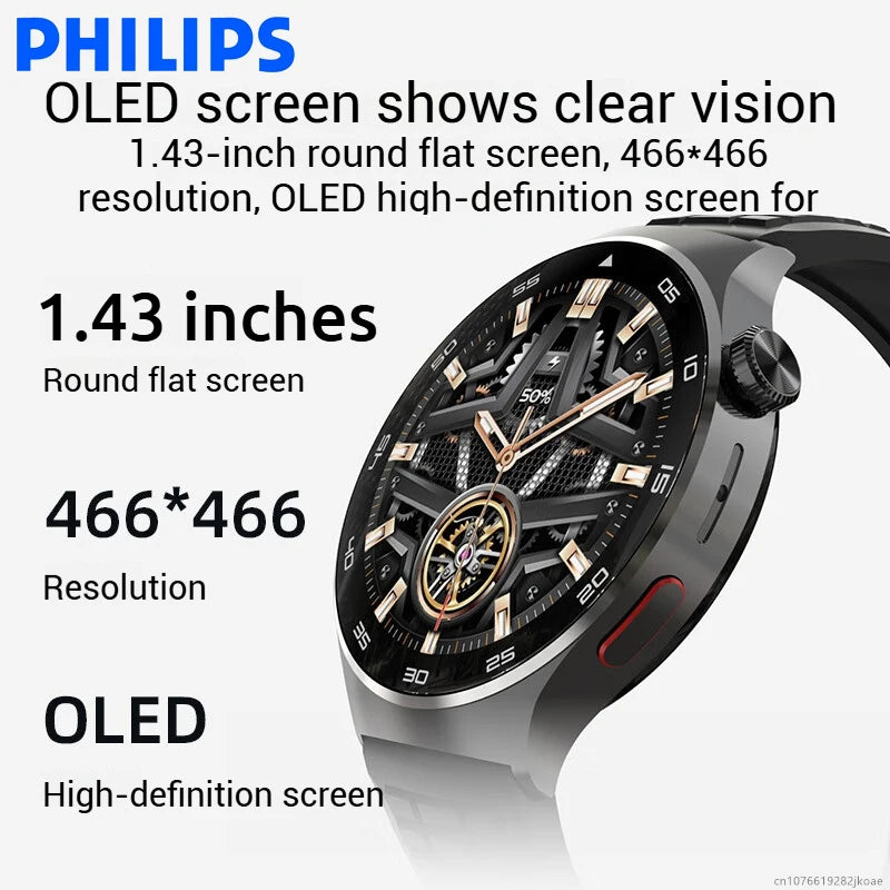 Reloj Inteligente Philips IA Grabación y Traducción