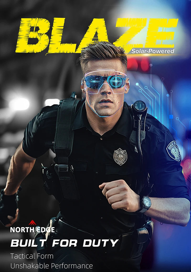 NORTH EDGE BLAZE Reloj de Cuarzo Solar Militar