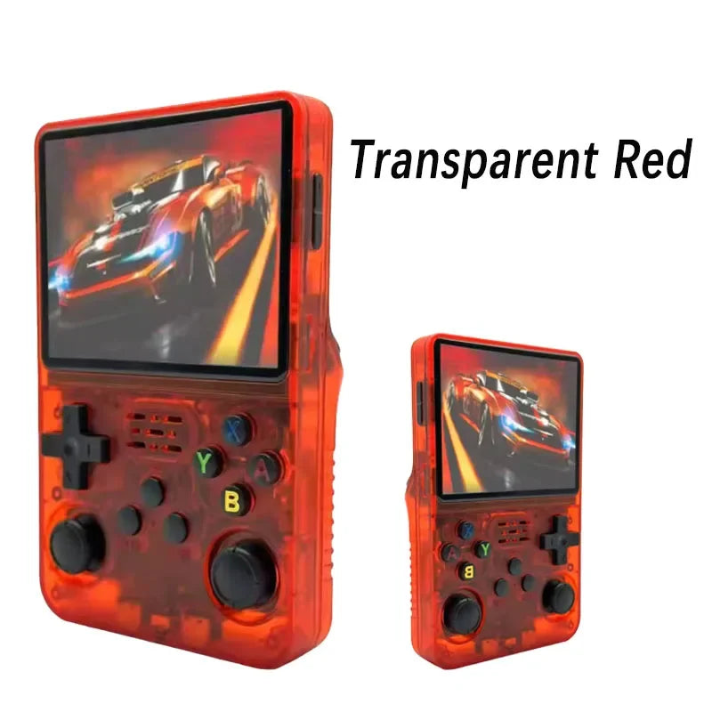 Consola de Videojuegos Retro Portátil R36S, Sistema Linux, Pantalla IPS 3.5 Pulgadas