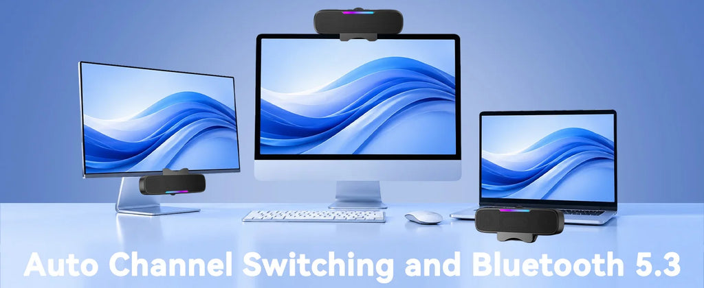 Barra de Sonido USB y Bluetooth para PC
