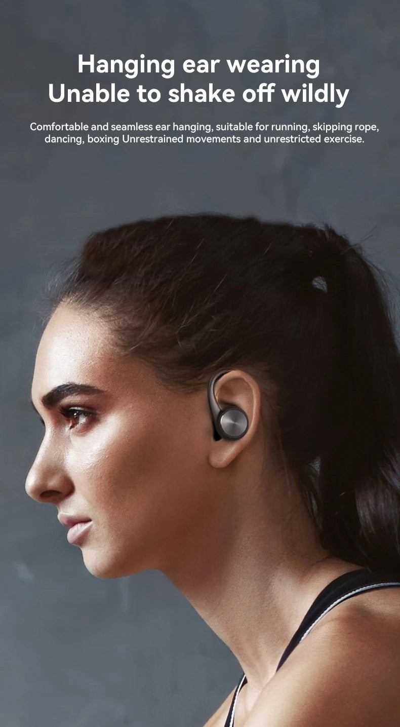 MZYMI Auriculares Bluetooth 5.3 Pantalla Digital