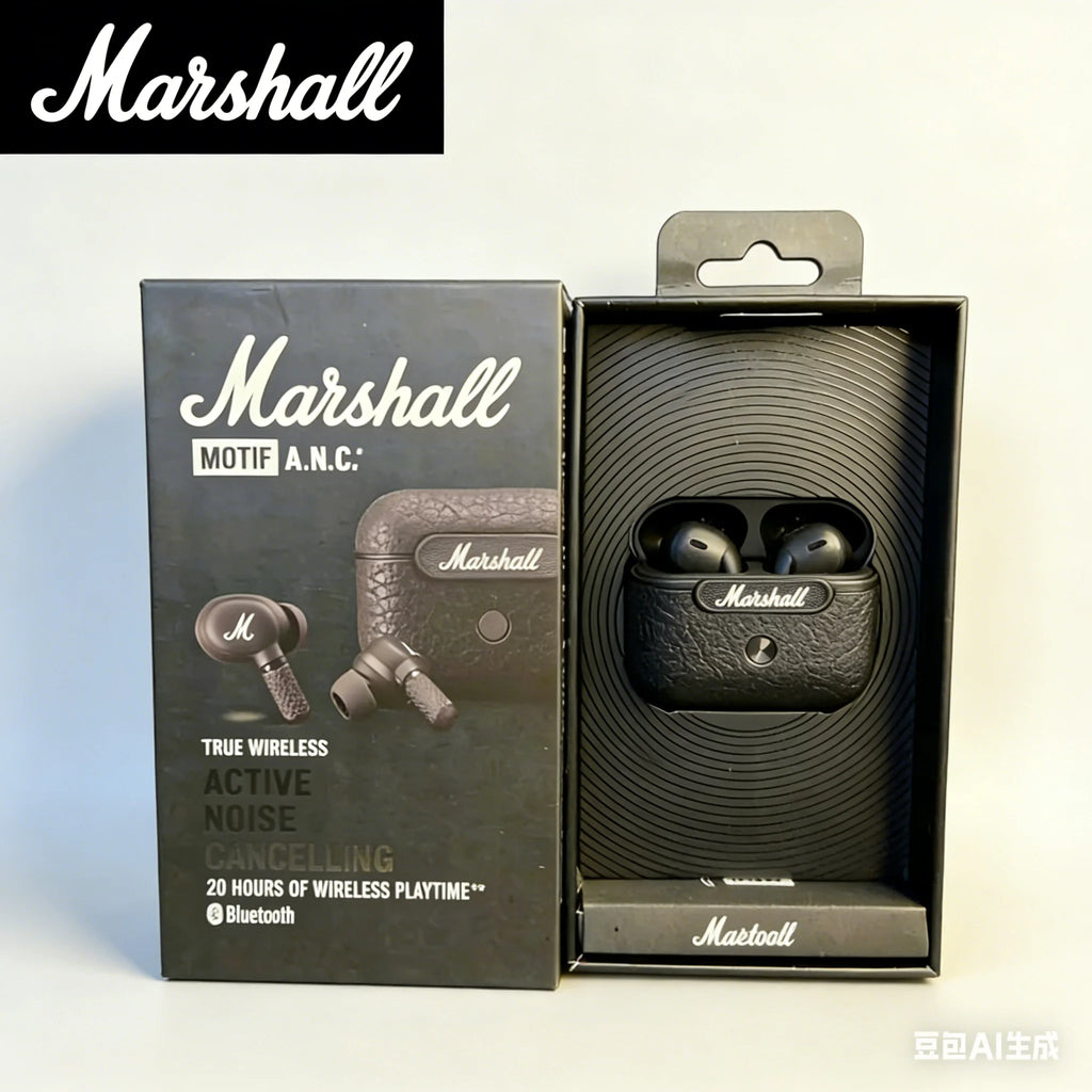 Auriculares Inalámbricos Marshall MOTIF ANC con Cancelación de Ruido