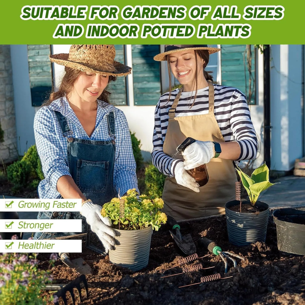Estacas de Cobre para Electrocultura de Patio y Jardín