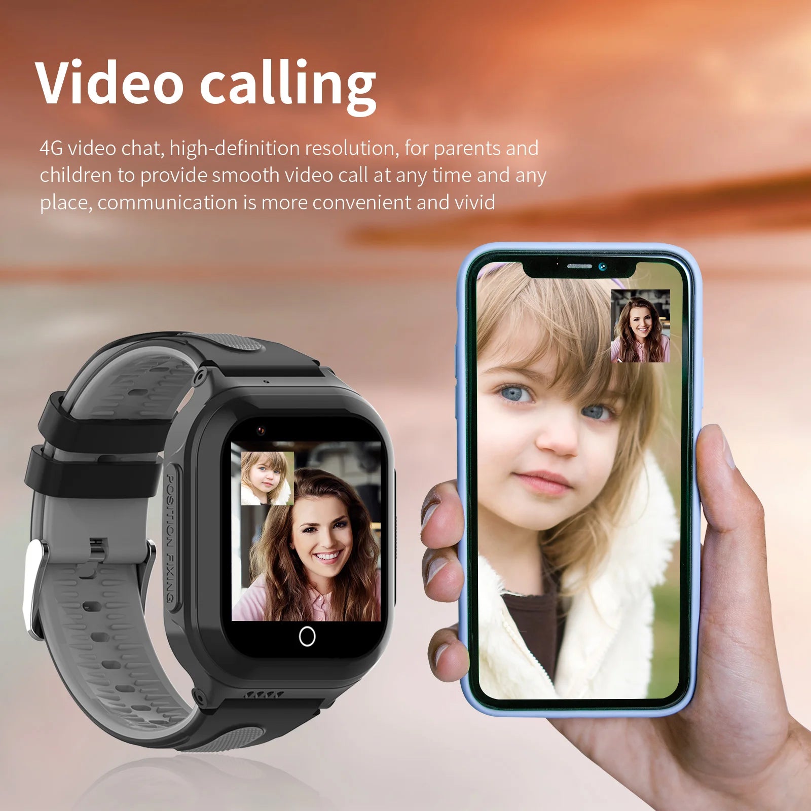 Wonlex KT24S Reloj Inteligente Niños GPS 4G
