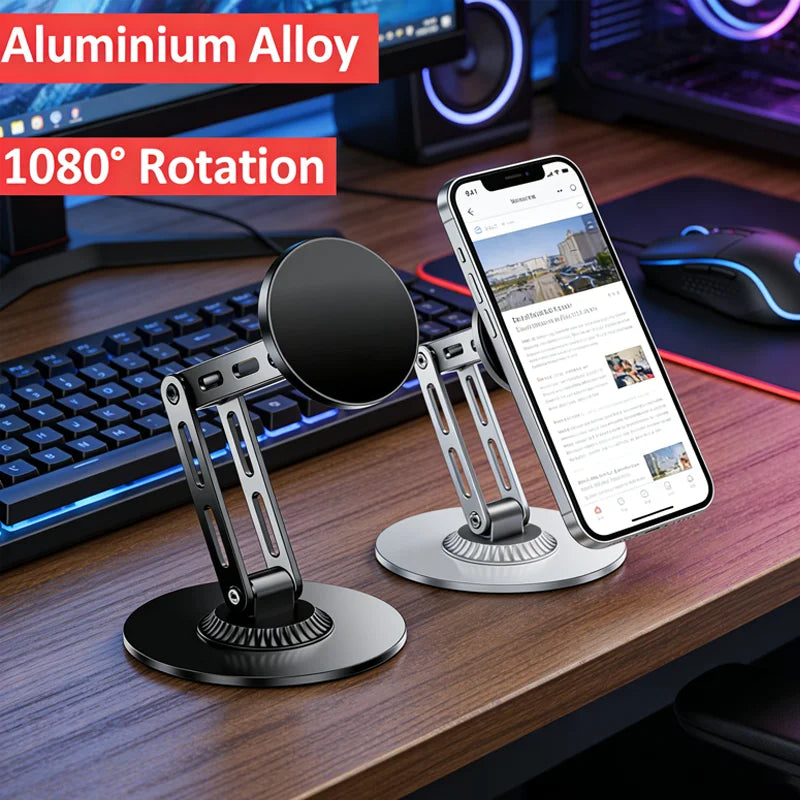 Soporte Magnético para Teléfono de Escritorio, Soporte Magnético para Coche, Soporte para Smartphone, GPS, Móvil, Celular, para iPhone 17, Samsung, Xiaomi
