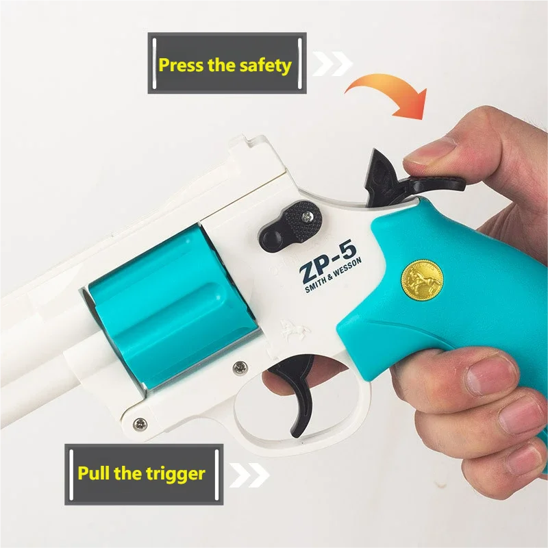 Juguete de exterior, pistola de balas de espuma EVA suave, pistola de juguete manual de espuma suave, juego de tiro deportivo, juguetes interactivos para niños y adultos, regalo.