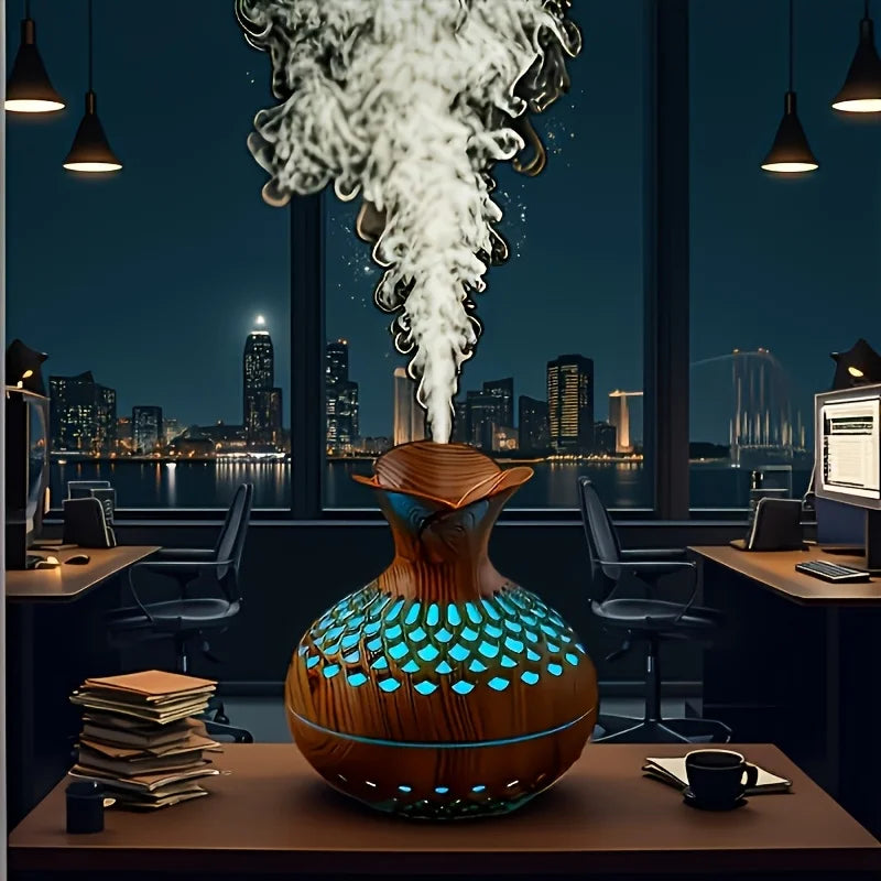 Humidificador de Flores con Luz de Ambiente