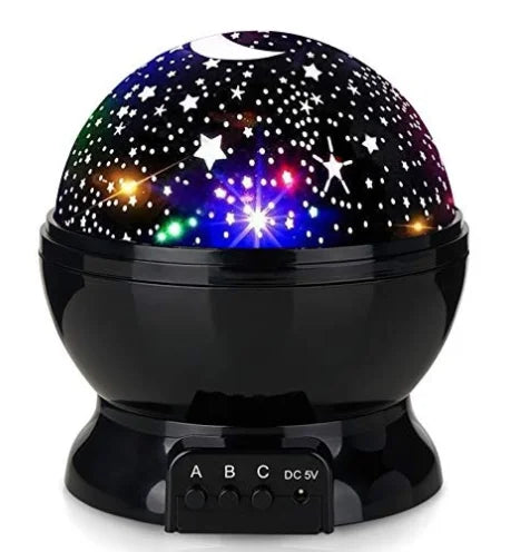 Proyector Nocturno Luna y Galaxia para Guardería
